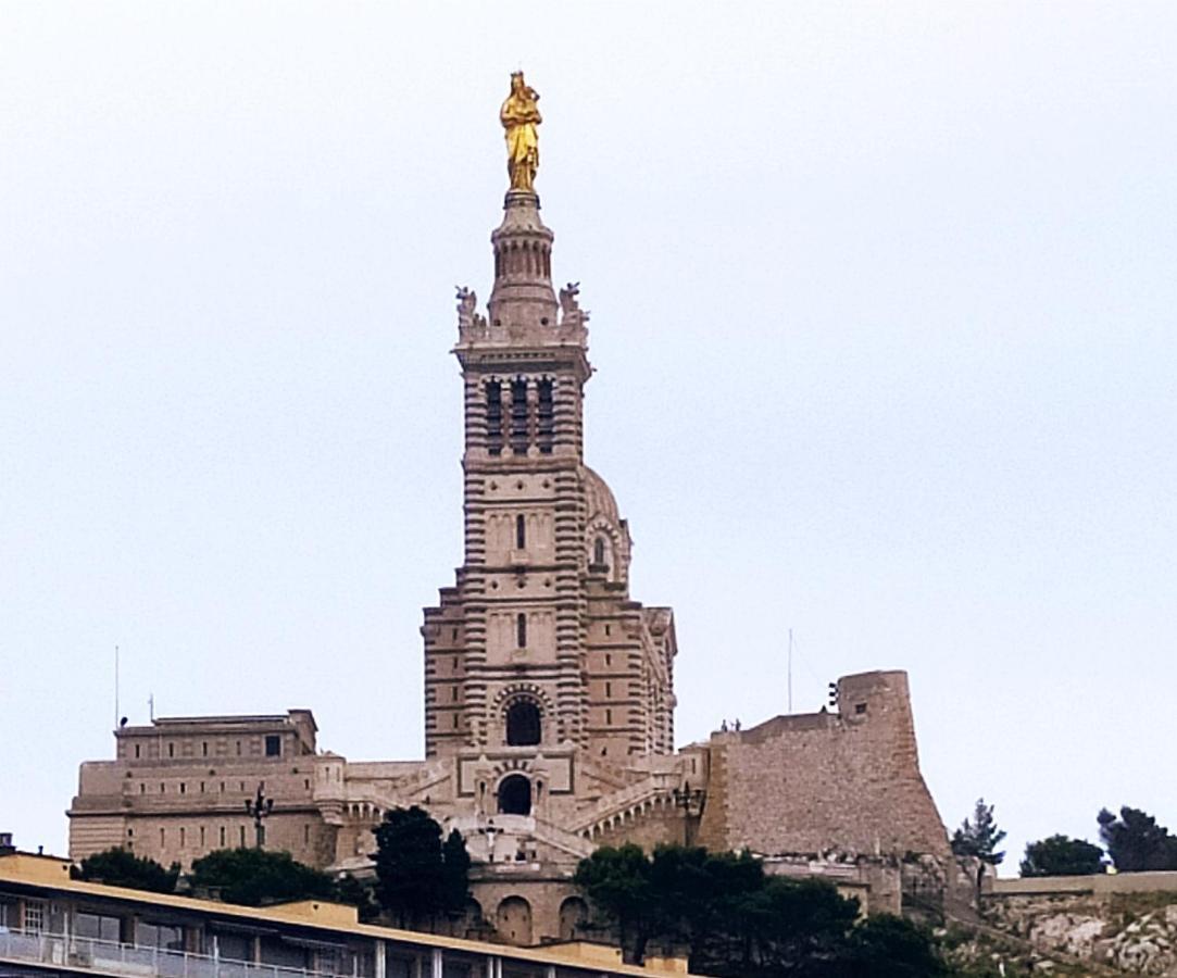 شقة T2 Vue Sur La Basilique De Notre Dame De La Garde مارسيليا المظهر الخارجي الصورة